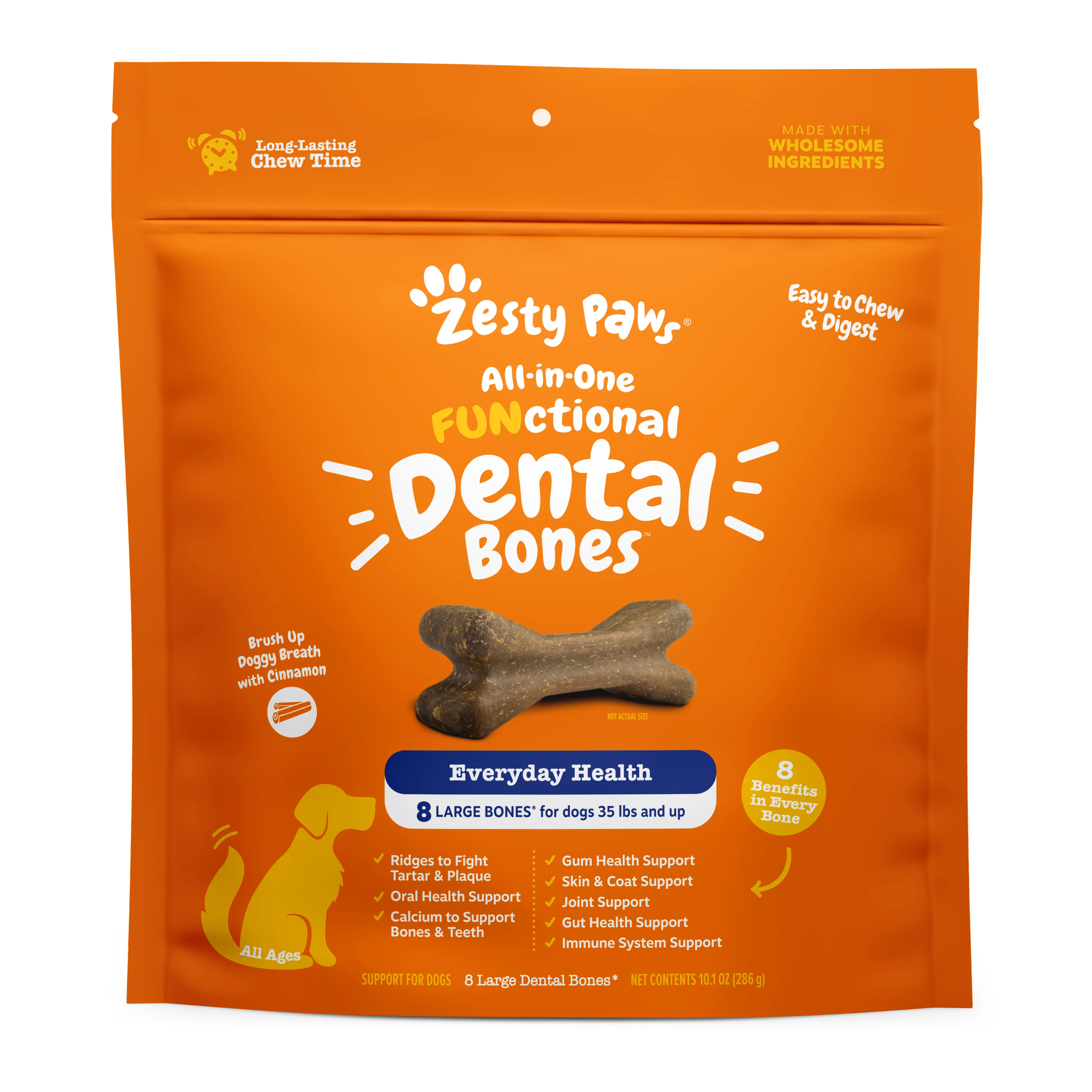 Dental Bones™ for Large Sized Dogs | Zesty Paws