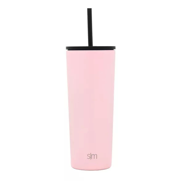 Simple Modern 24oz Insulated Stainless Steel Classic Tumbler with Straw and Flip Lid | Target