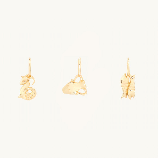 Tiniest Zodiac Charm | Catbird