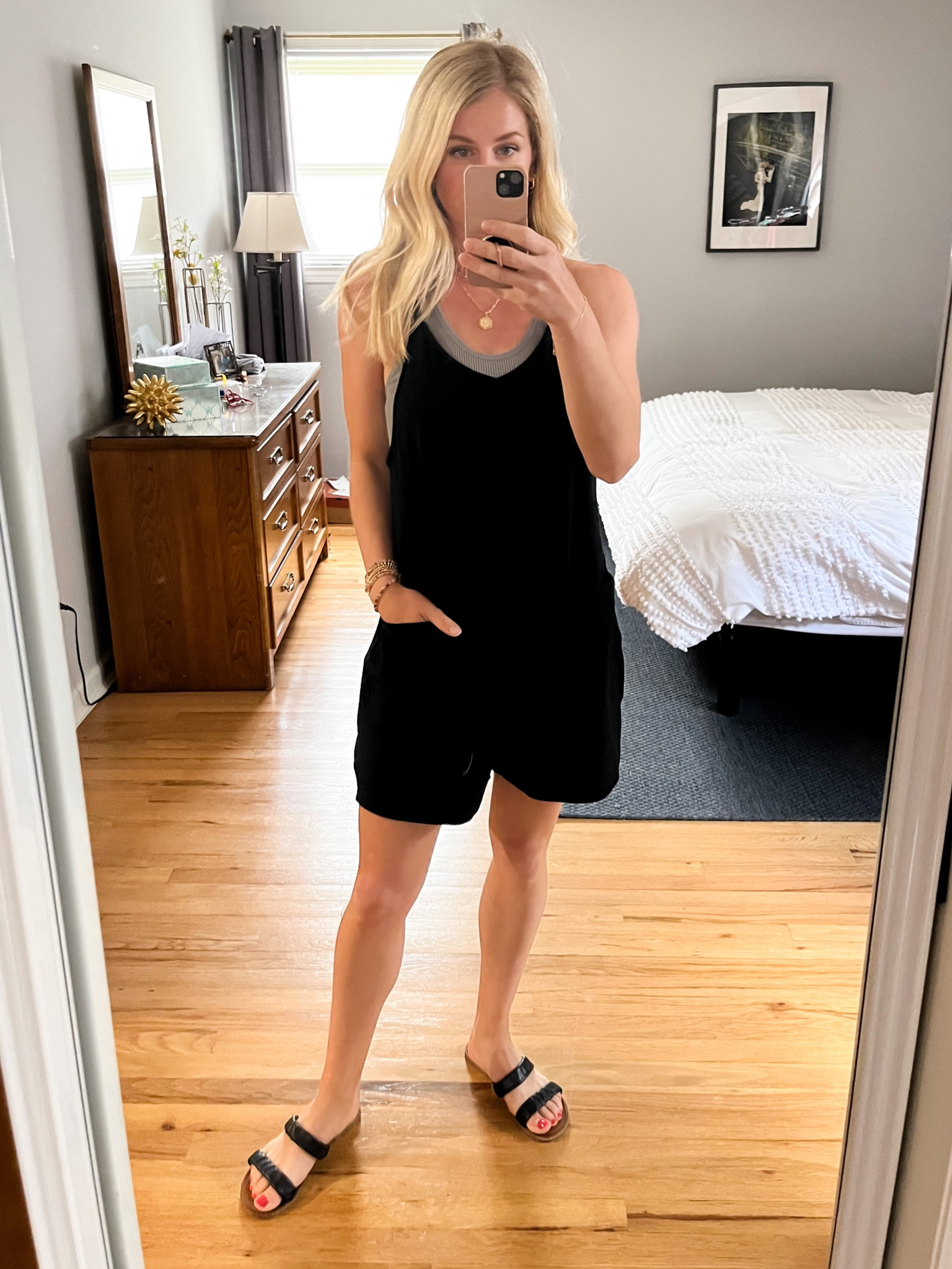 Super comfy and cute romper! This is a great dupe for the free people romper! On sale for $27. Wearing size small. Available in 10 colors.

#LTKsalealert #LTKunder50 #LTKunder100