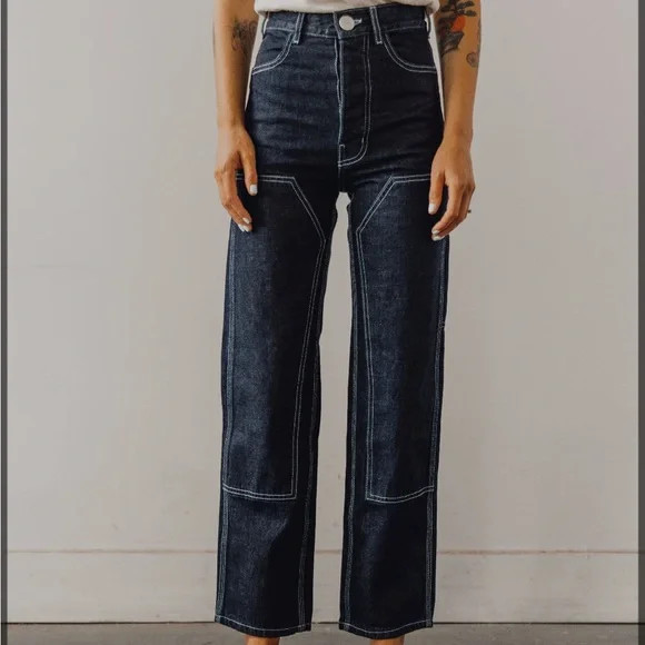 RARE Jesse Kamm Handy Pant Dark Blue | Poshmark
