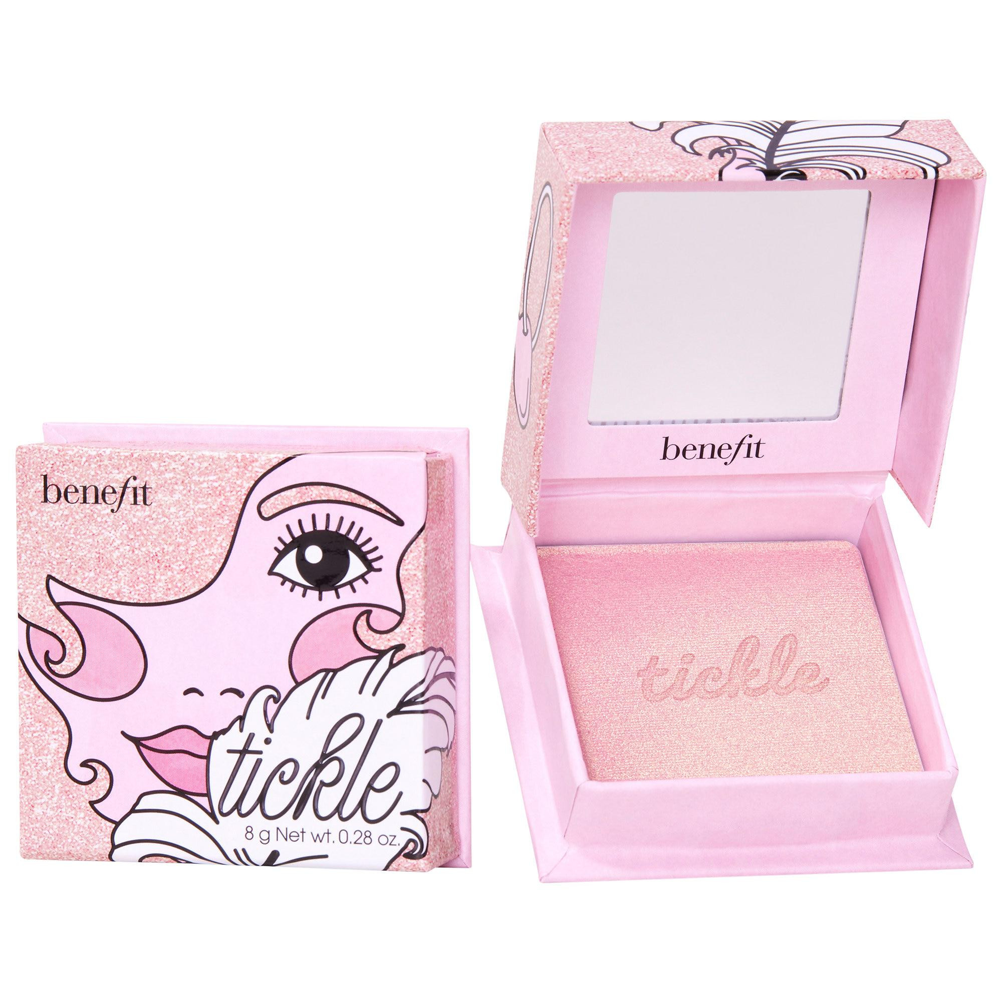 Benefit Cosmetics Cookie and Tickle Shimmer Finish Powder Highlighters Tickle 0.28 oz / 8 g | Sephora (US)