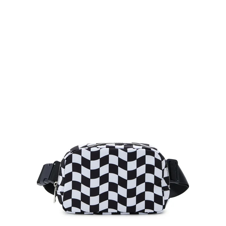 No Boundaries Women's Fanny Pack, Checkered | Walmart (US)