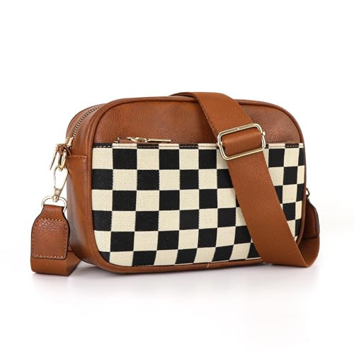 Checkered Purse Plaid Crossbody Bags for Women Checkered Crossbody Bags for Women Checkered Crossbody Bag | Amazon (US)