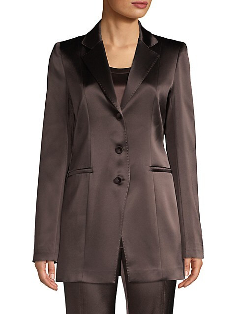 Jaqueline Reverie Satin Blazer | Saks Fifth Avenue OFF 5TH