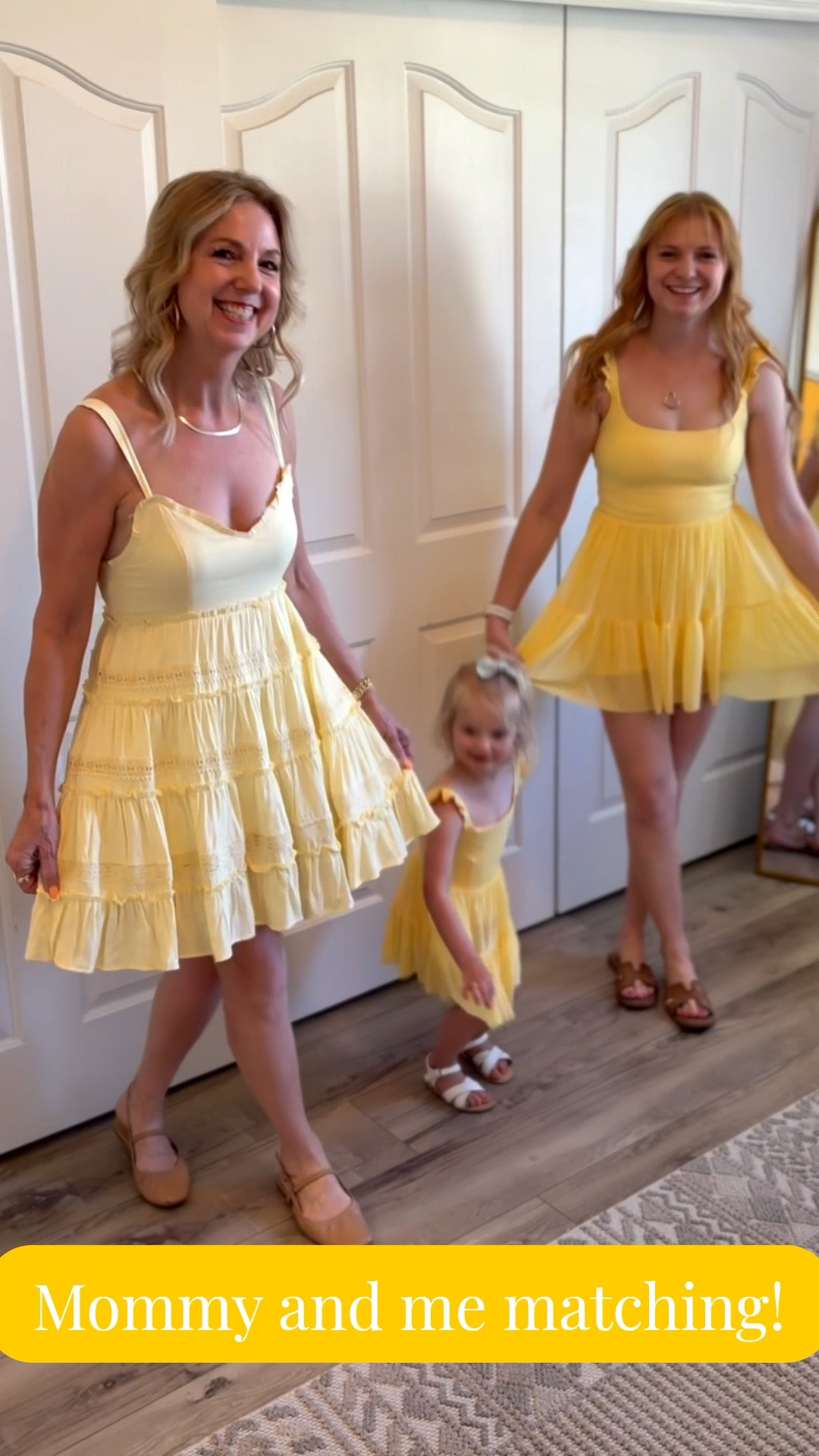 Mommy and me matches! 
Dresses are tts. 
Size down 1 in the ladies halter crochet tank top. 



Mom and me, target finds, Amazon finds, wedding guest dresses, teacher outfits, denim fashion.

#LTKmomlife #LTKSeasonal #LTKKids