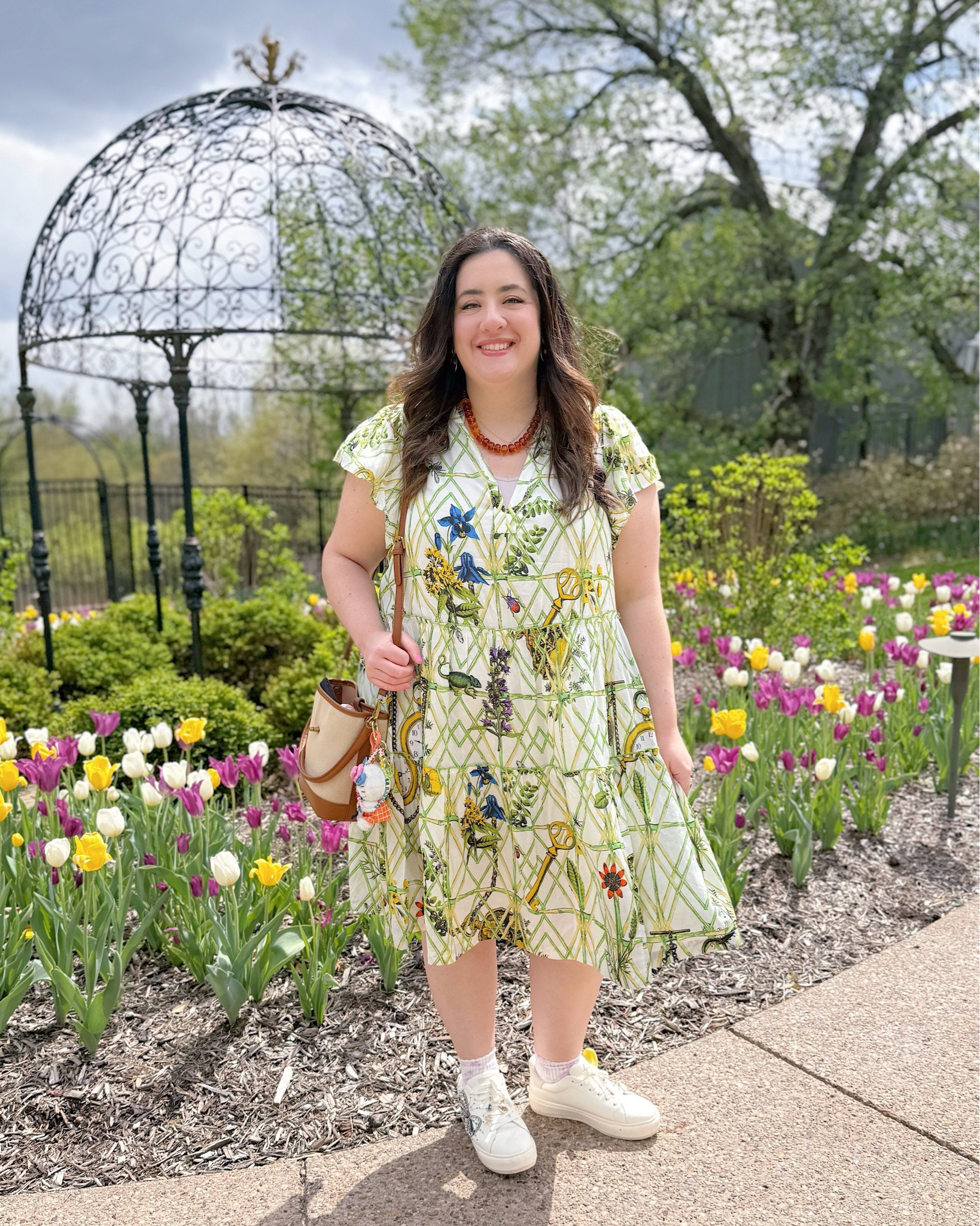 Short flutter sleeve graphic floral print dress 

#LTKMidsize #LTKSeasonal #LTKootd