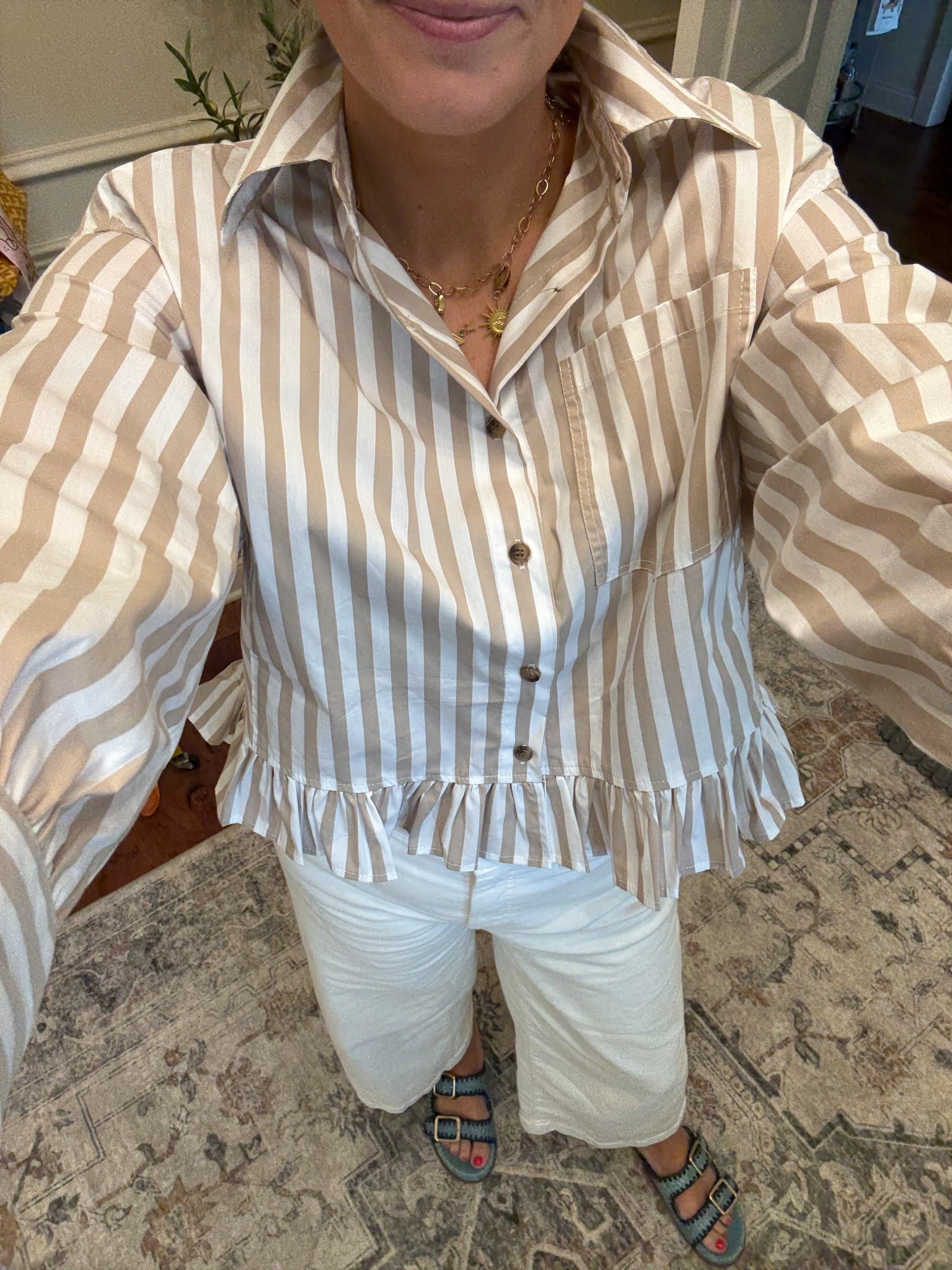 OOTD
Top- Amazon size small 
Jeans- Chicos, size XS
Shoes- Chicos TTS 
Necklace- all is Rosie but linking similar
Glasses- Pair eyewear 

#LTKWorkwear #LTKStyleTip #LTKFindsUnder100