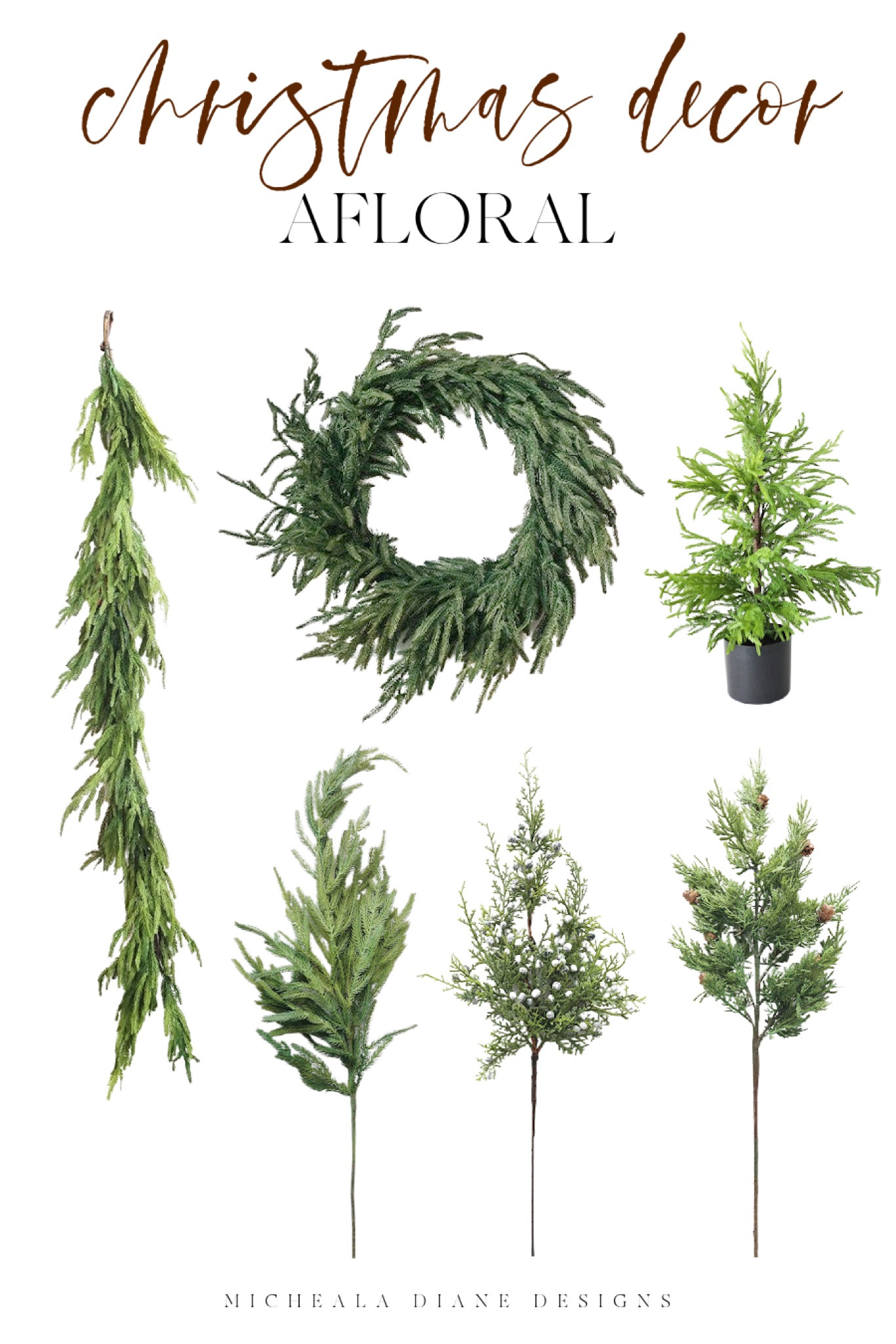 The best real feel artificial pines.  Christmas decor, Christmas garland, pine wreath. 

#LTKHoliday #LTKSeasonal #LTKhome