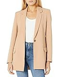 The Drop Women's Blake Long Blazer Blazer, Praline, XXS | Amazon (US)