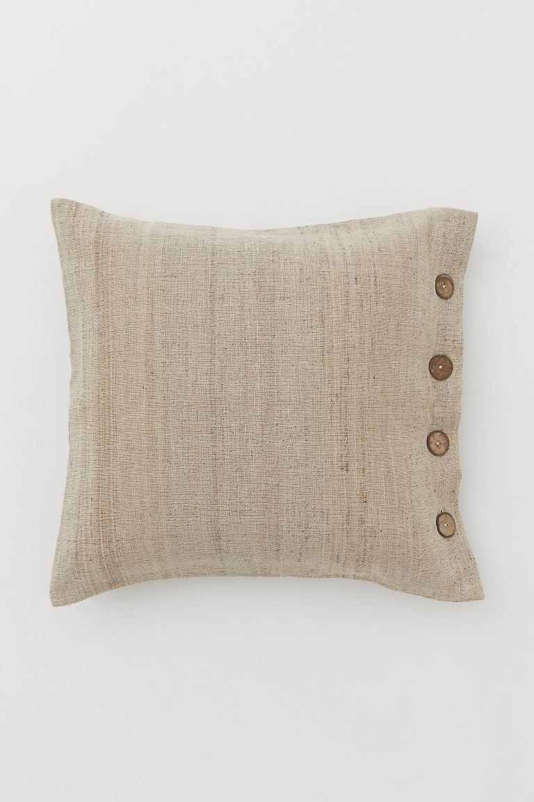 Nettle Cloth Cushion Cover | H&M (US)