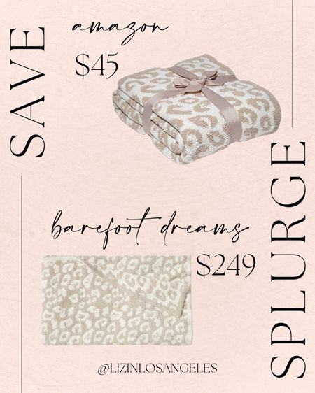 Save Or Splurge On A Cozy Throw Blanket ✨

save or splurge // save vs splurge // get the look for less // throw blanket // amazon finds

#LTKunder100 #LTKunder50 #LTKhome