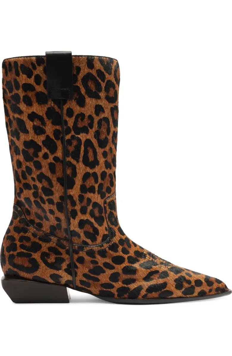 Ashley Genuine Calf Hair Western Boot (Women) | Nordstrom