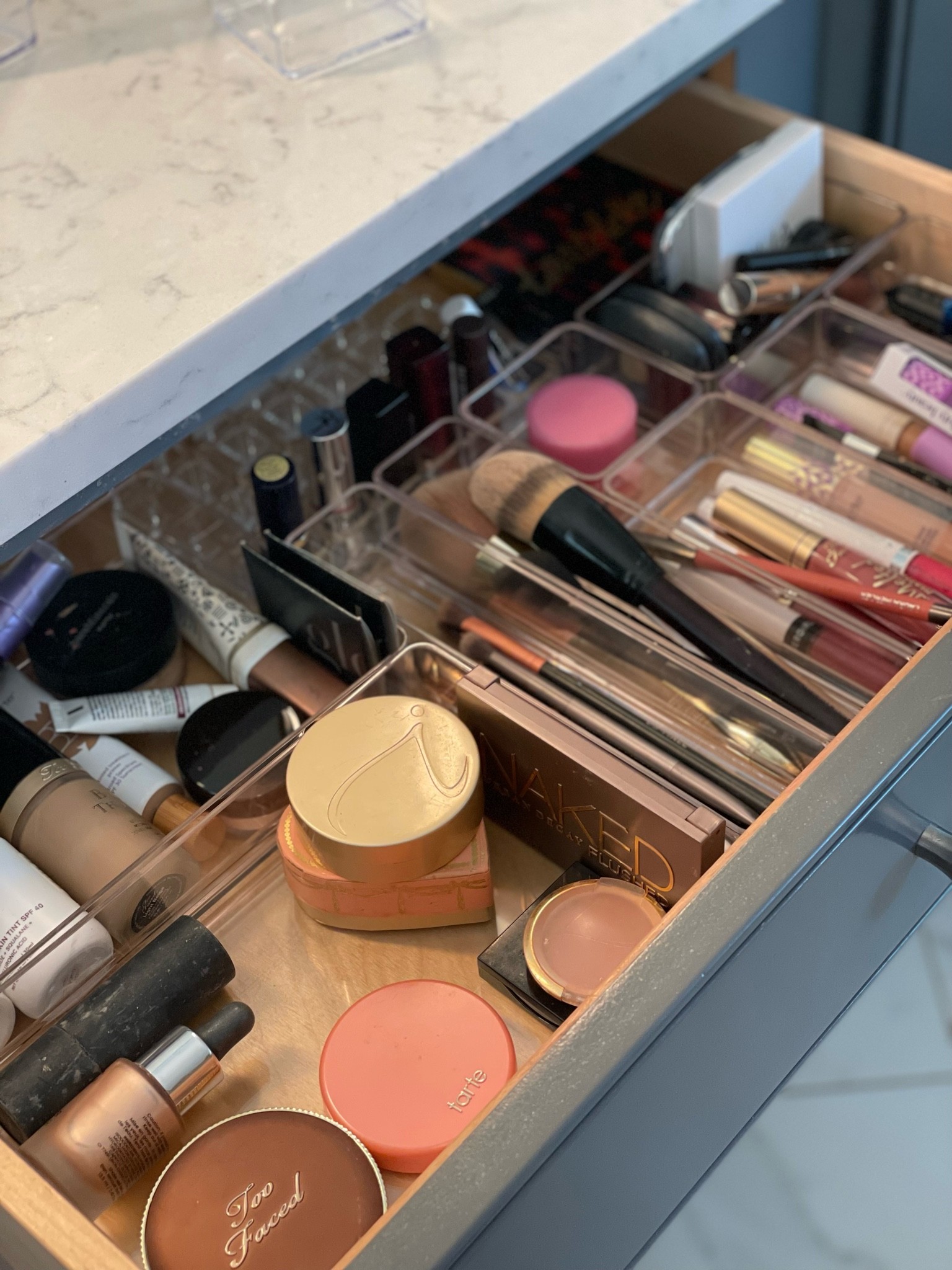 Make up drawer organization! These containers are perfect to storing your makeup into categories. 

#LTKhome #LTKunder50