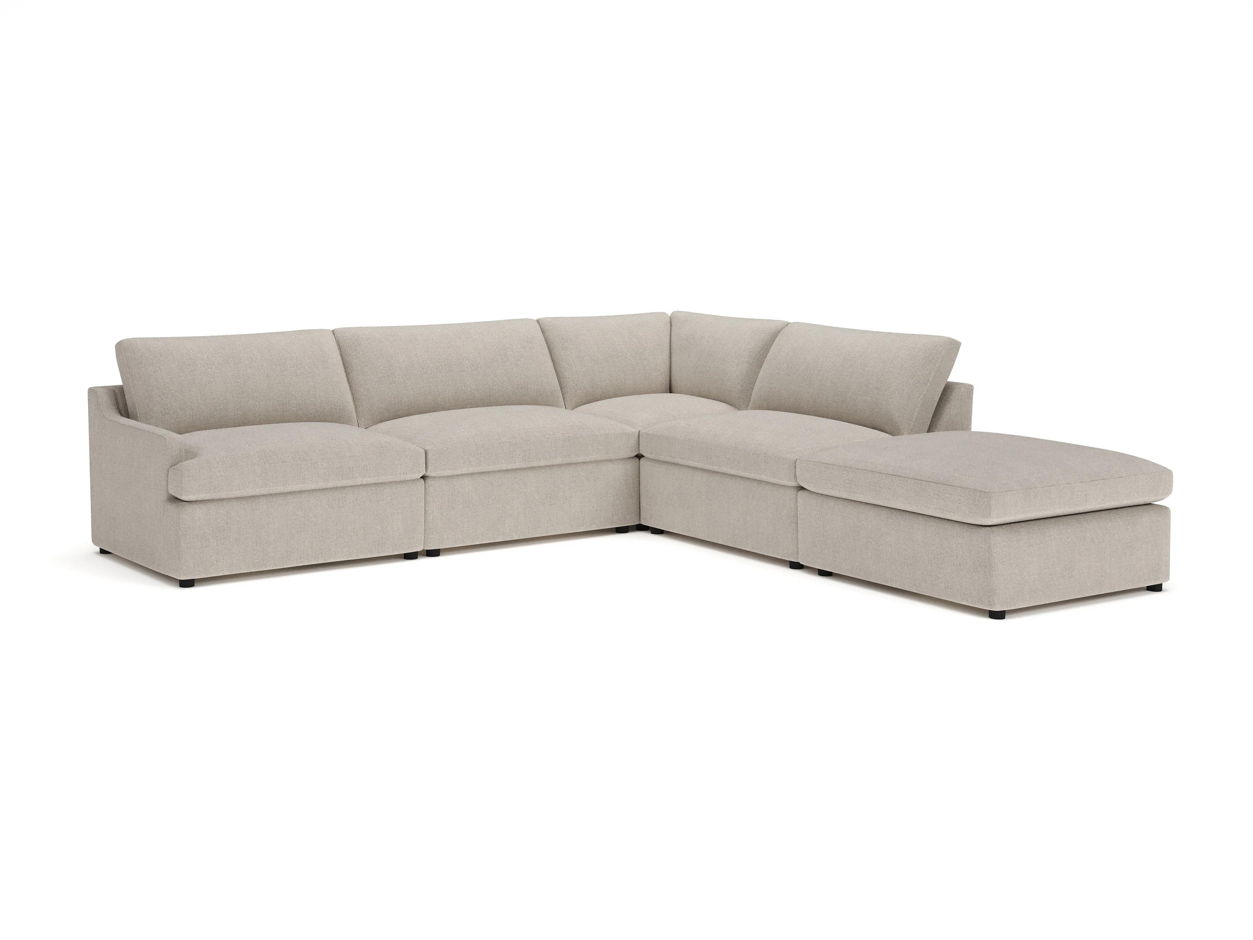 Essex 5-Piece Upholstered Modular Sectional | Wayfair North America
