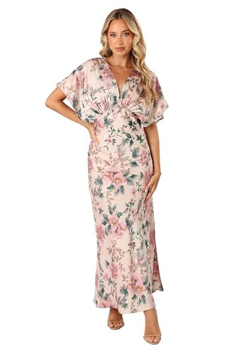 Petal & Pup Ricki Maxi Dress - Pink Floral S | Amazon (US)