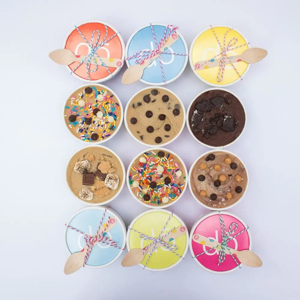 Cookie Dough - Choose Your Own 6 Pack by Cookie DŌ | Goldbelly | Goldbelly