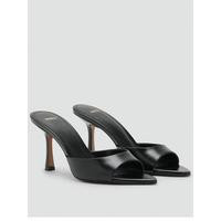 Mango Pointed Heel Sandals - Black | Very (UK)