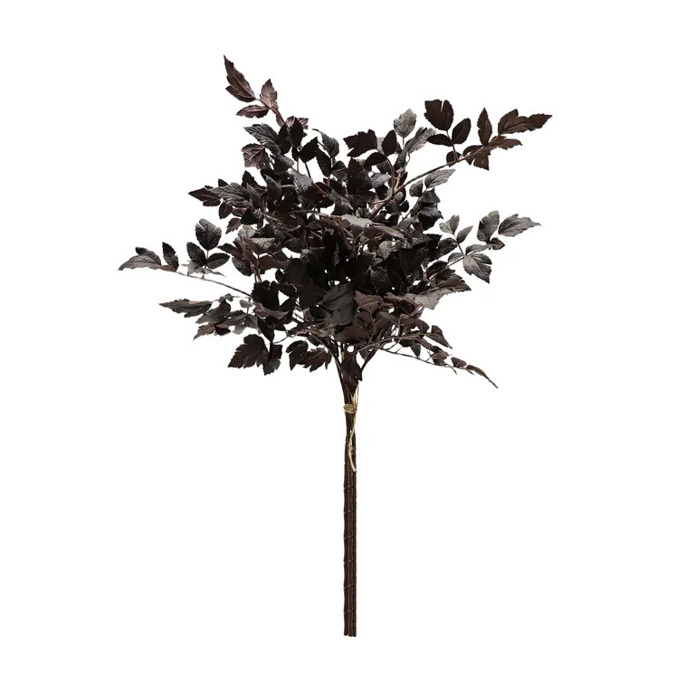 My Texas House Faux Leaves Bundle, Plum, 30" | Walmart (US)
