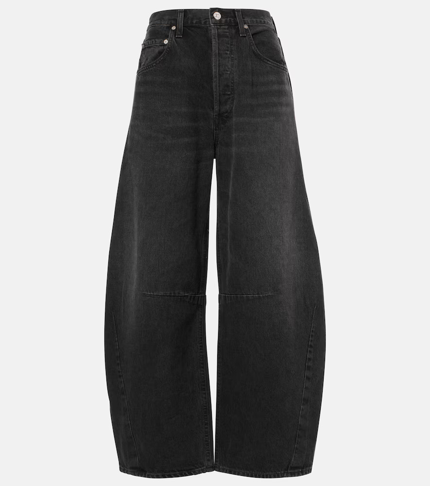 Citizens of Humanity Horseshoe mid-rise barrel-leg jeans | Mytheresa (US/CA)