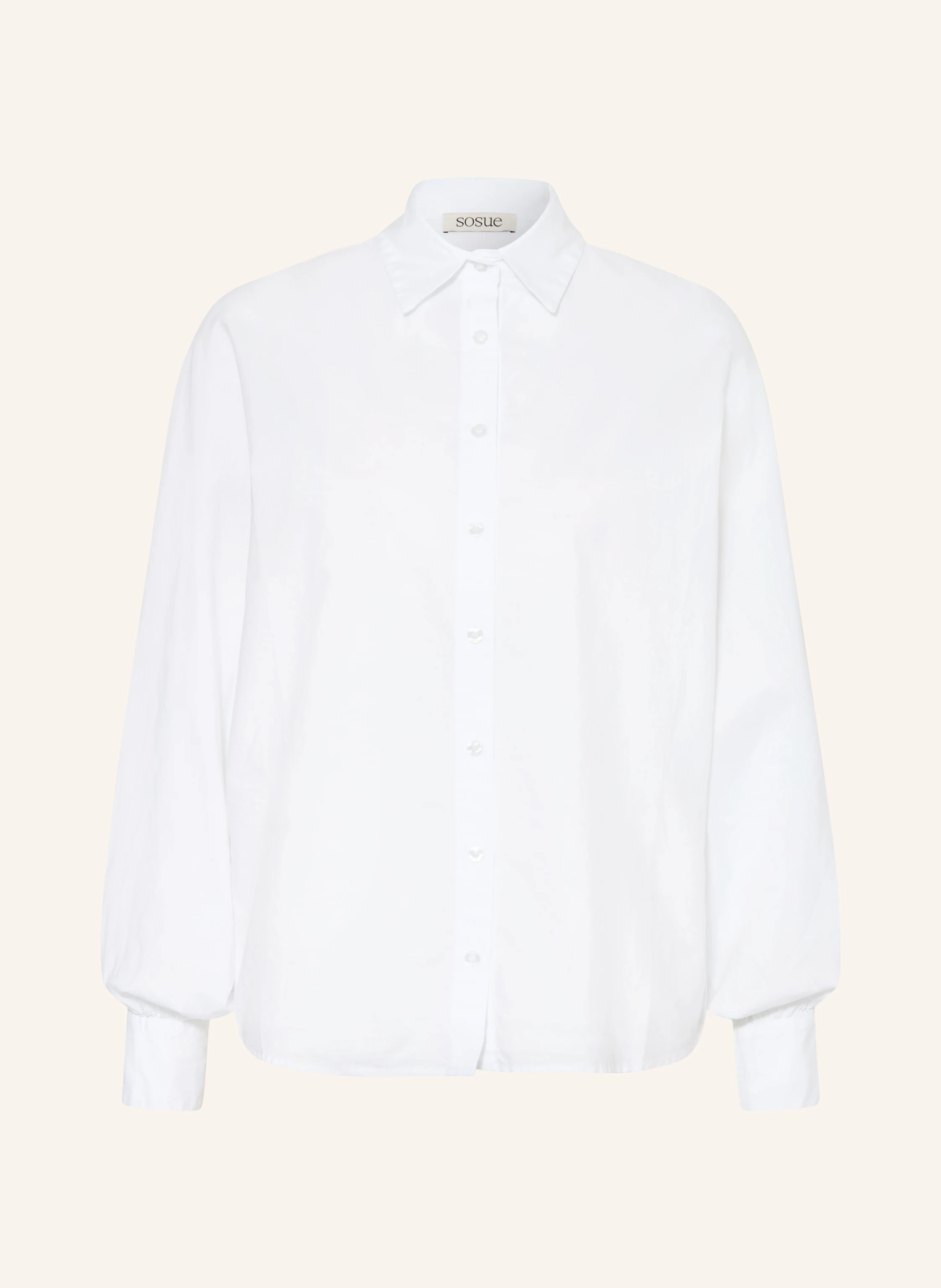 SoSUE Hemdbluse ANTONIA SLIM aus Leinen in weiss | Breuninger (DACH)