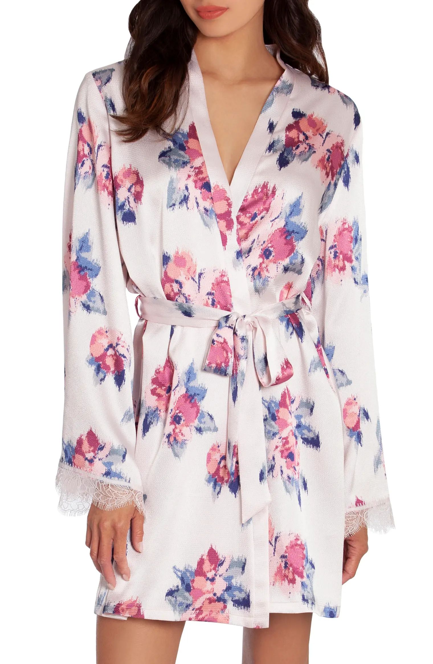 Your Love Floral Satin Wrap | Nordstrom