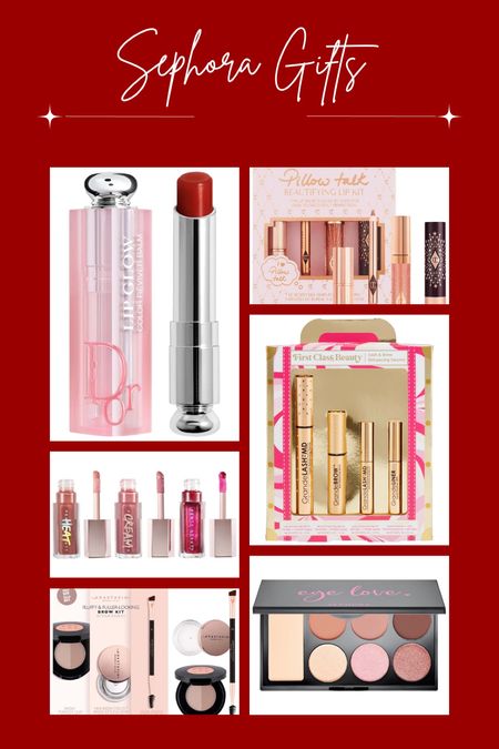 Sephora gifts | Sephora gifting | Sephora make up | make up for gift | gift make up 

#LTKHoliday #LTKSeasonal #LTKGiftGuide
