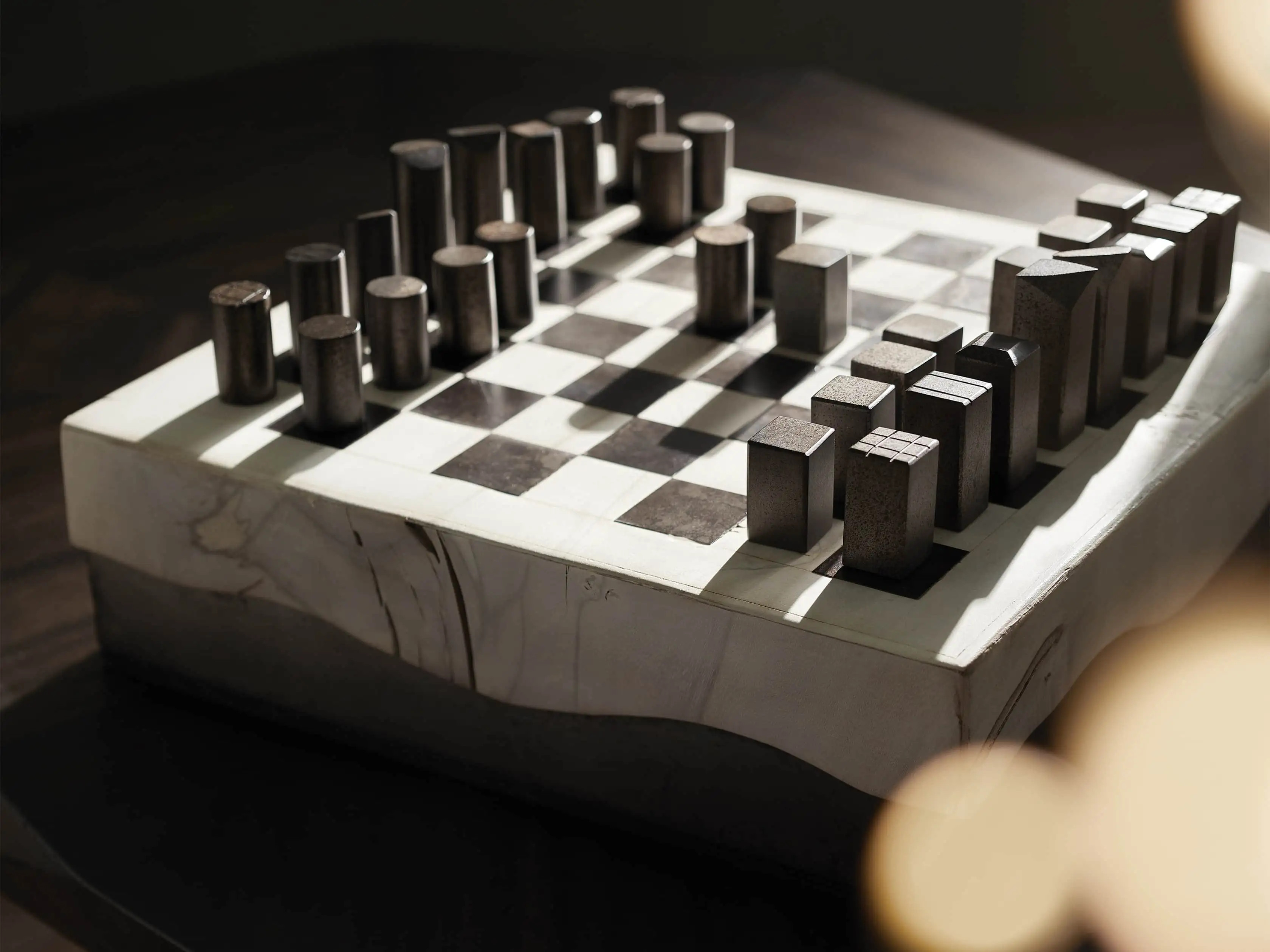 Sierra Boxed Chess Set | Arhaus | Arhaus