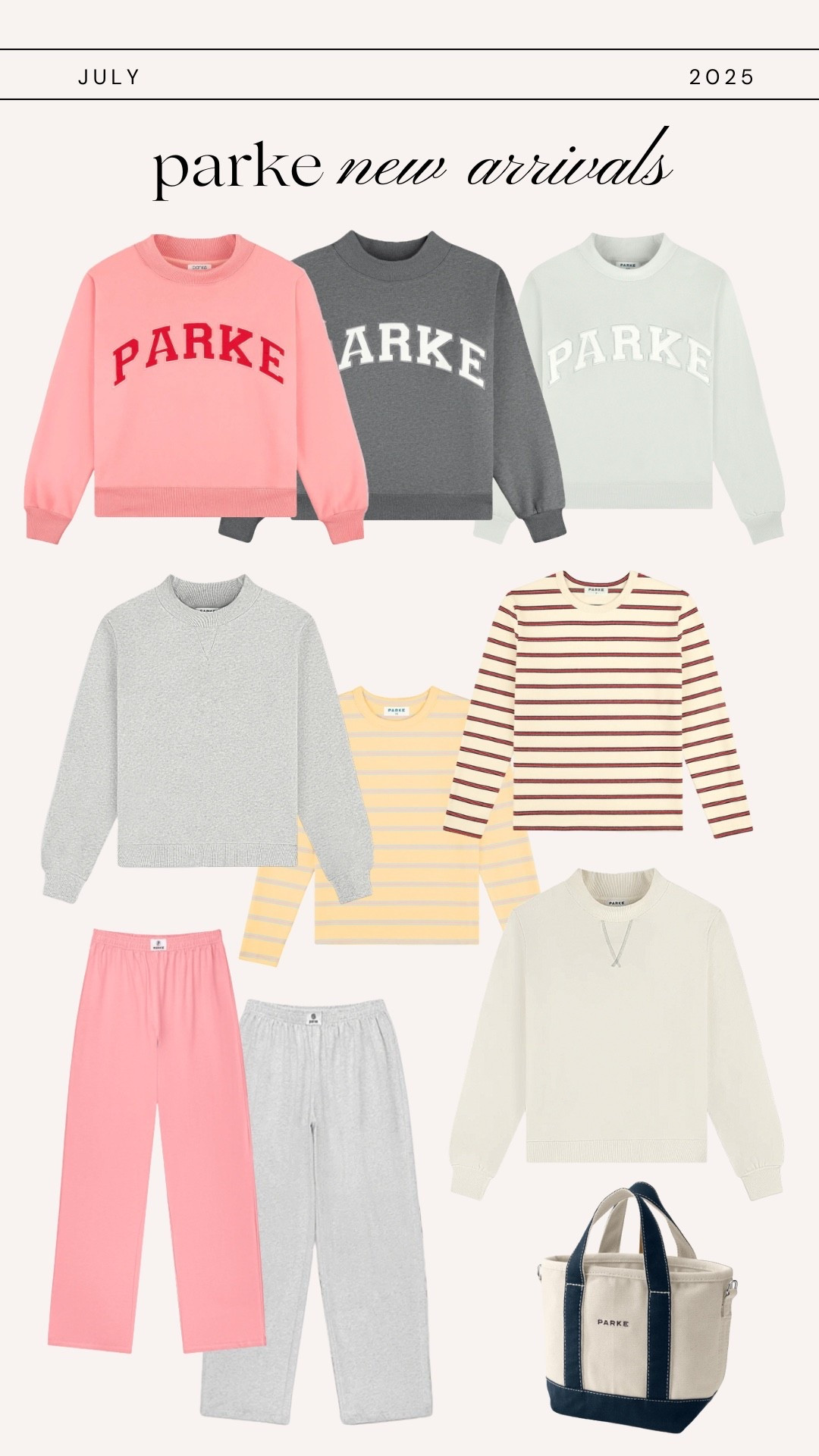 PARKE New Arrivals // Varsity Crewnecks // Fall Fashion // Matching Sets // Fall Outfits // PARKE Loungewear 

#LTKSeasonal #LTKStyleTip