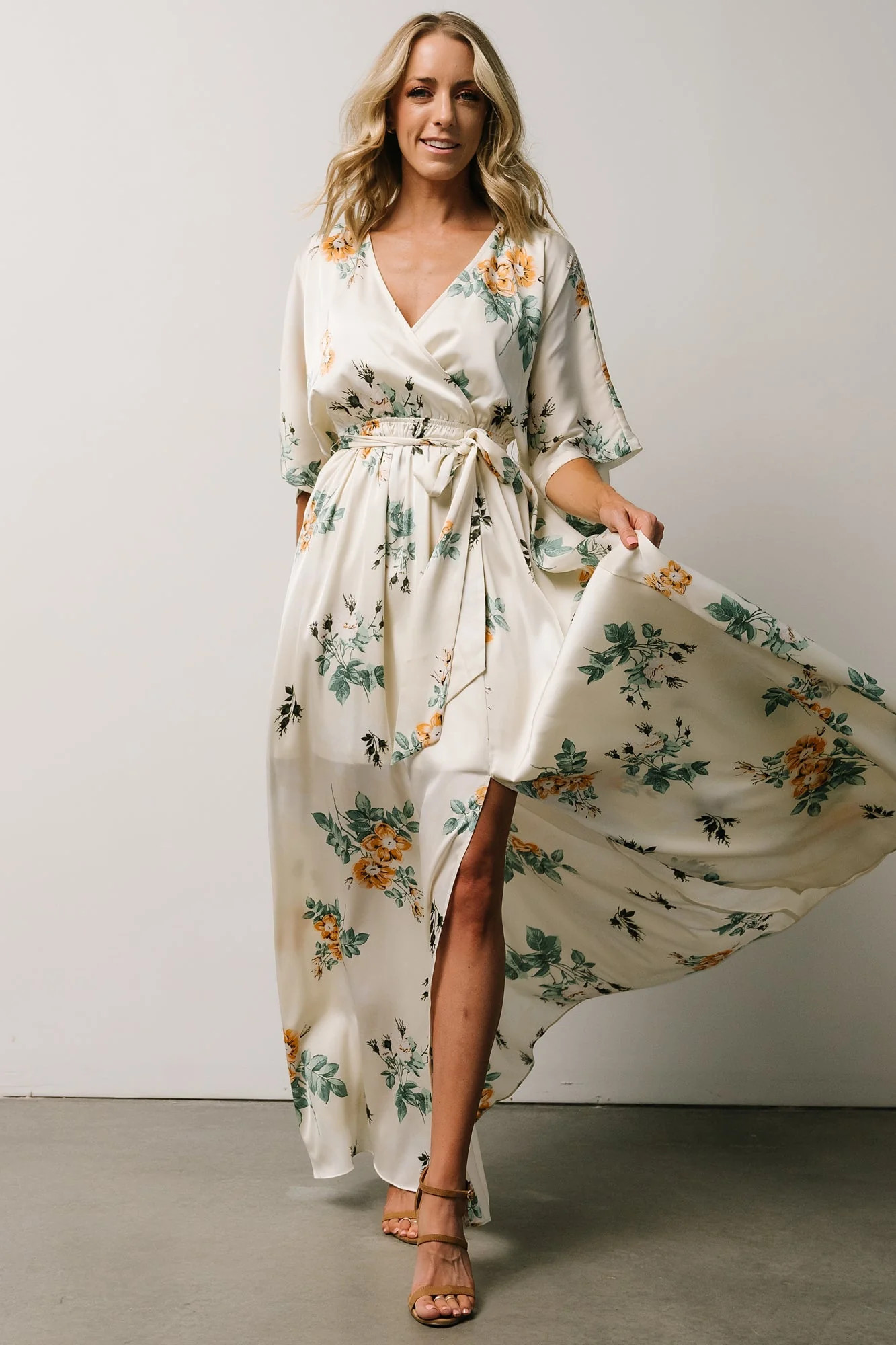 Adrianna Kimono Maxi Dress | Baltic Born