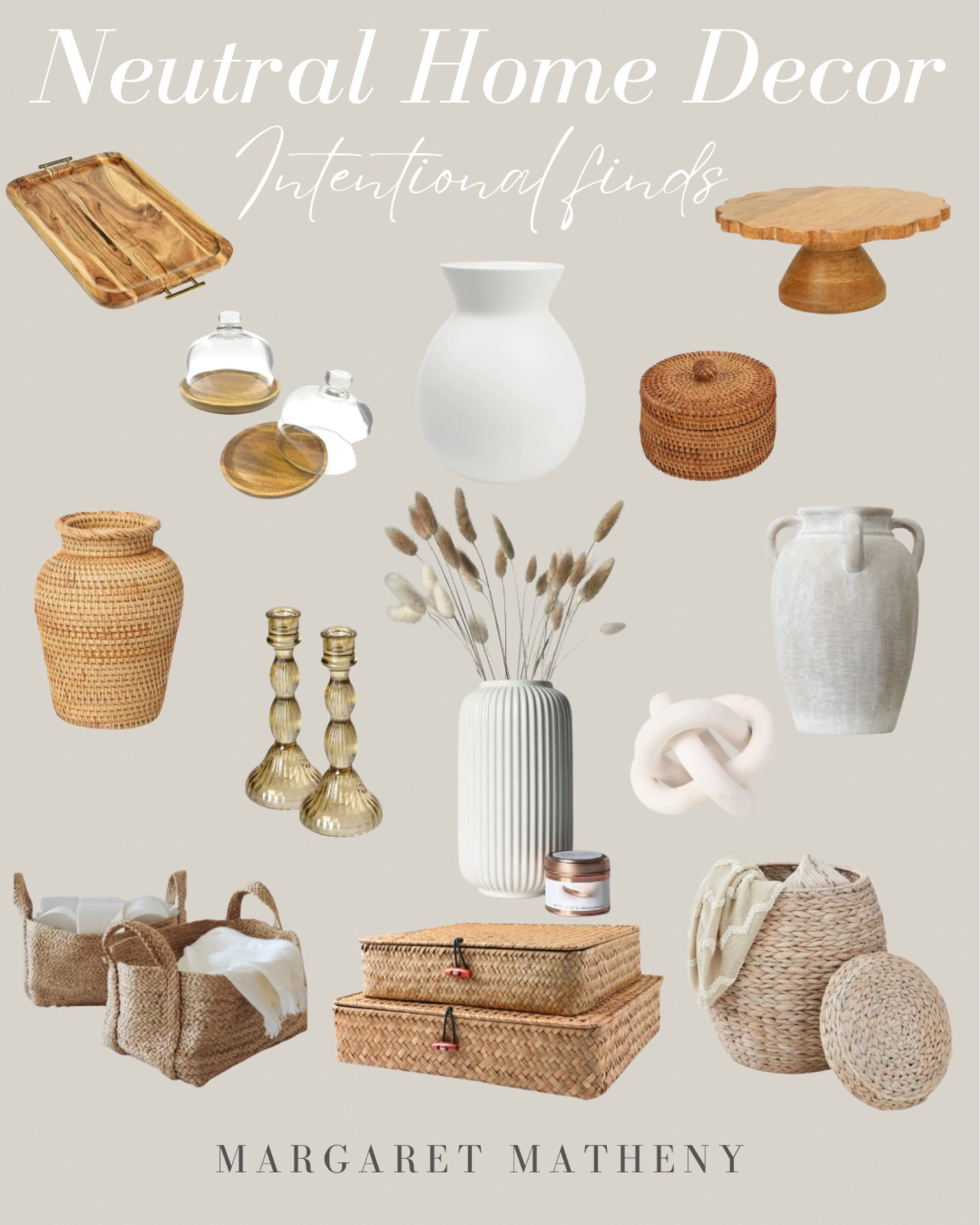 These neutral finds will add some style to your home while keeping your spaces intentional and meaningful  

#LTKfindsunder50 #LTKhome