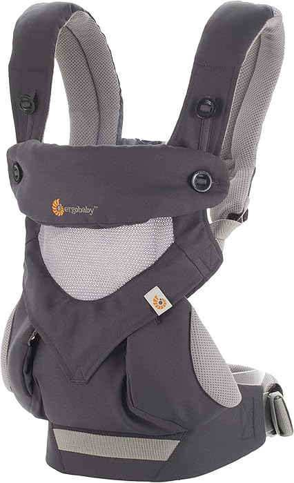 Ergobaby 360 All-Position Baby Carrier with Lumbar Support (12lbs - 45lbs) - Premium Cotton Toddl... | Amazon (US)