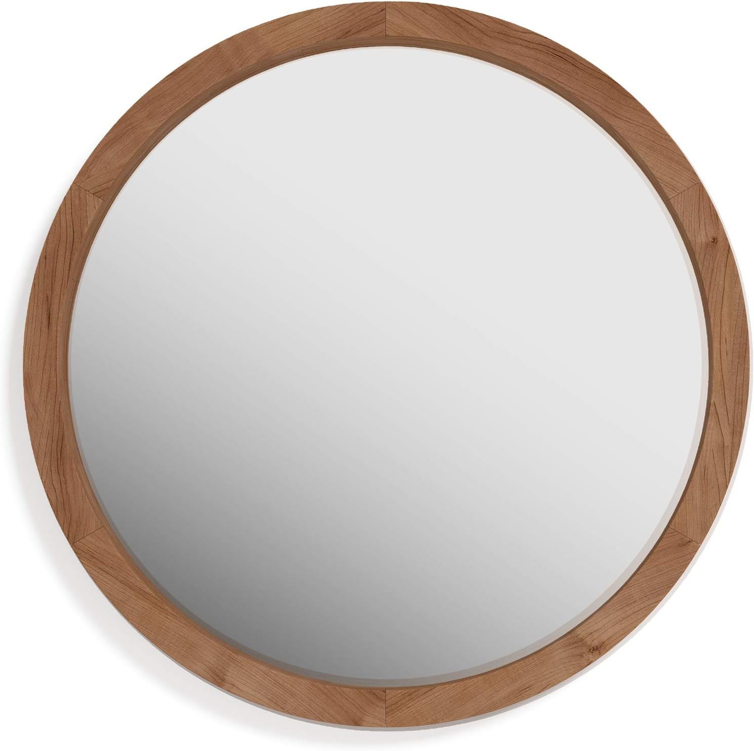 Modern Market 30" Decorative Round Wall Hanging Mirror, Modern Art Deco Wall Decor for Home, Bath... | Amazon (US)