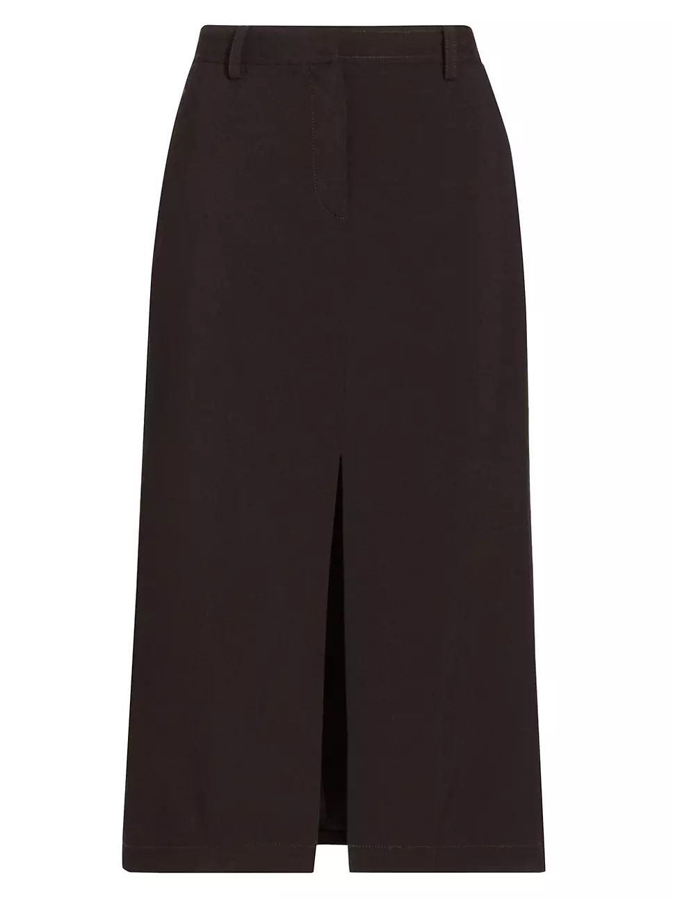 Wool A-Line Midi-Skirt | Saks Fifth Avenue