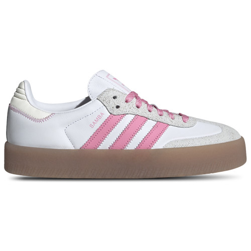adidas Womens Originals Sambae - Soccer Shoes Off White/Bliss Pink/White Size 07.5 | Foot Locker (US)