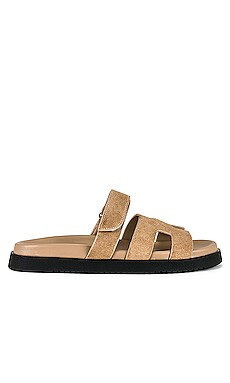 Steve Madden Mayven Slide in Taupe from Revolve.com | Revolve Clothing (Global)