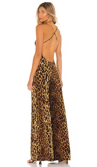 Low Back Slip Jumpsuit in Pantera | Revolve Clothing (Global)