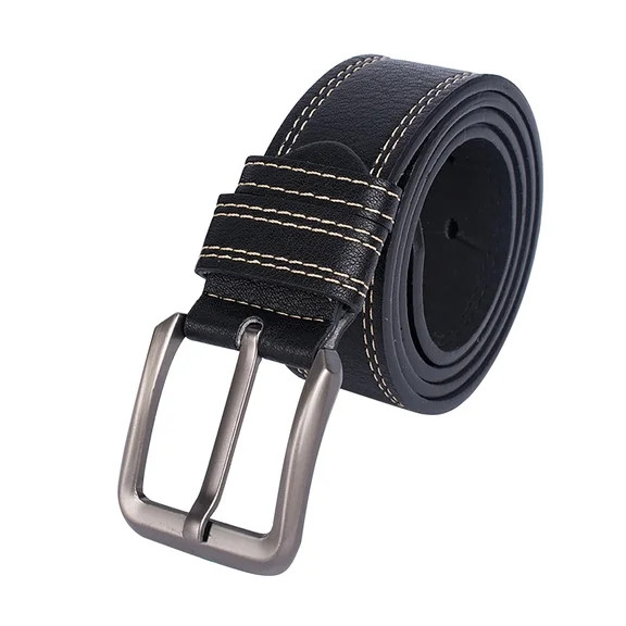 Time and Tru Women's Leather Belt, Cognac | Walmart (US)