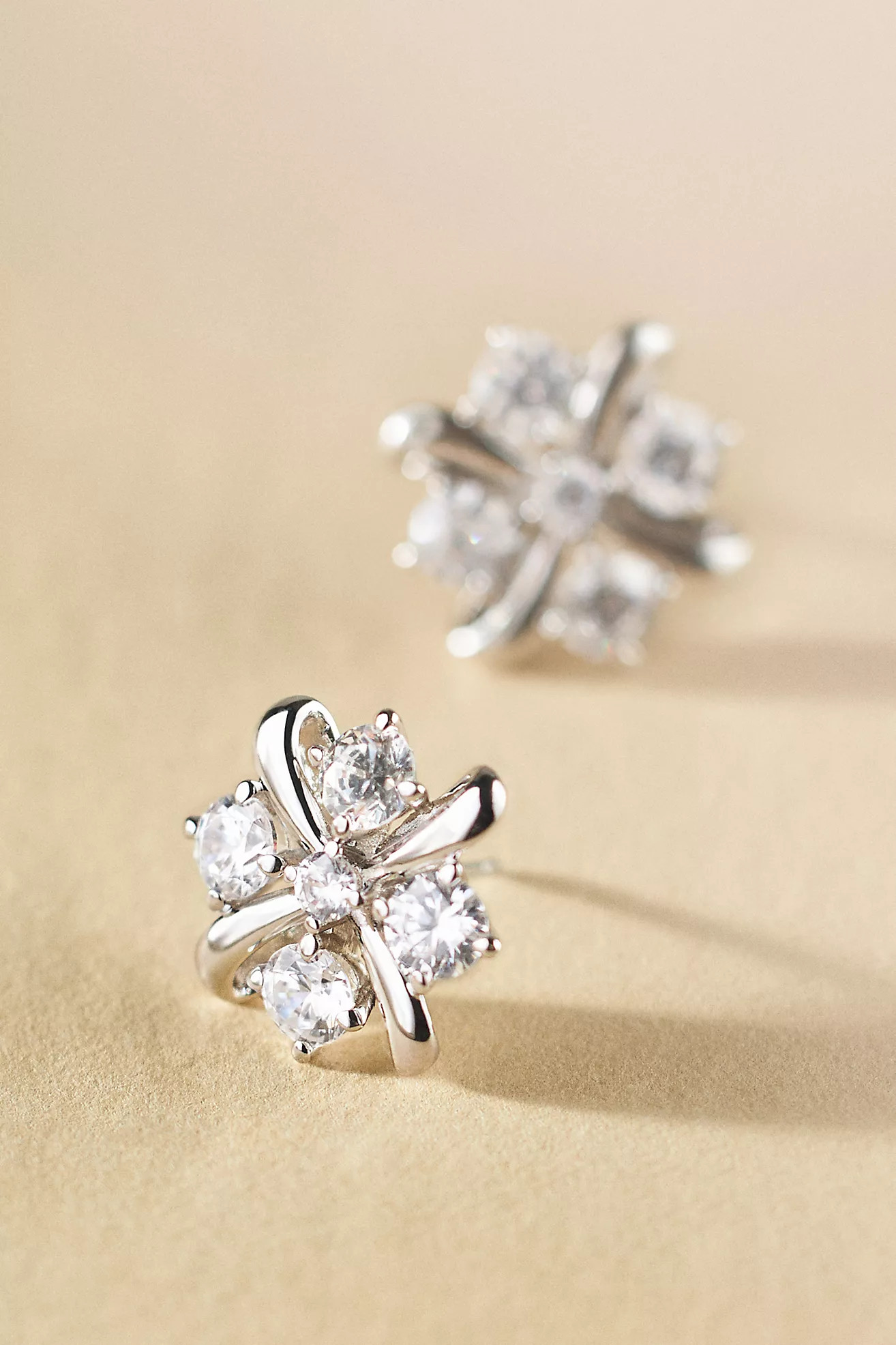 NADRI Crystal Cluster Stud Earrings | Anthropologie (US)