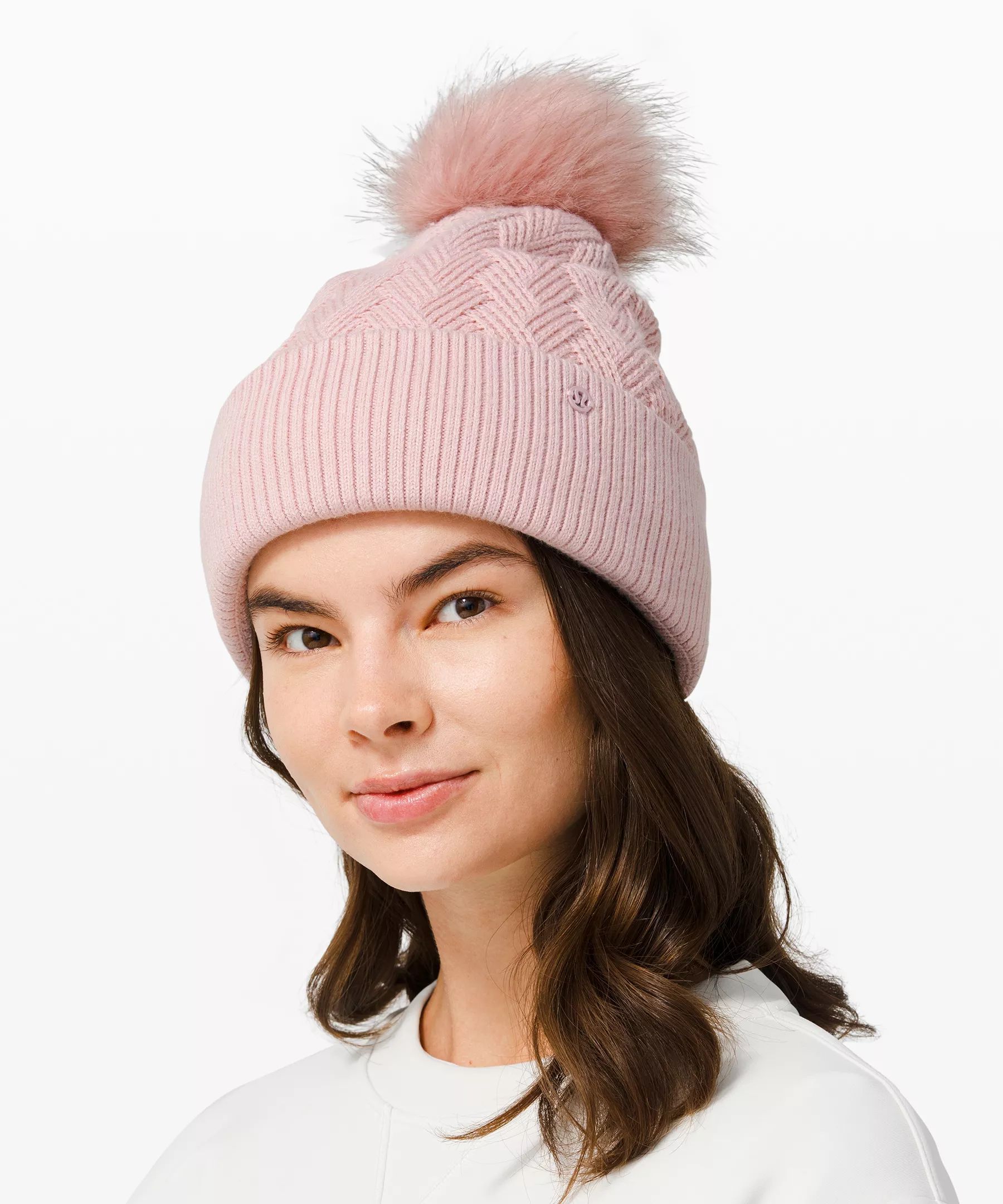 Sherpa Weave Pom Beanie | Women's Hats | lululemon | Lululemon (US)