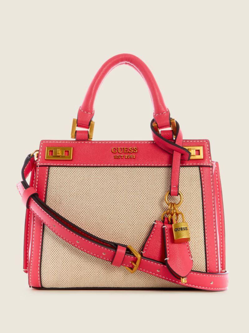 Katey Canvas Mini Satchel | Guess (US)