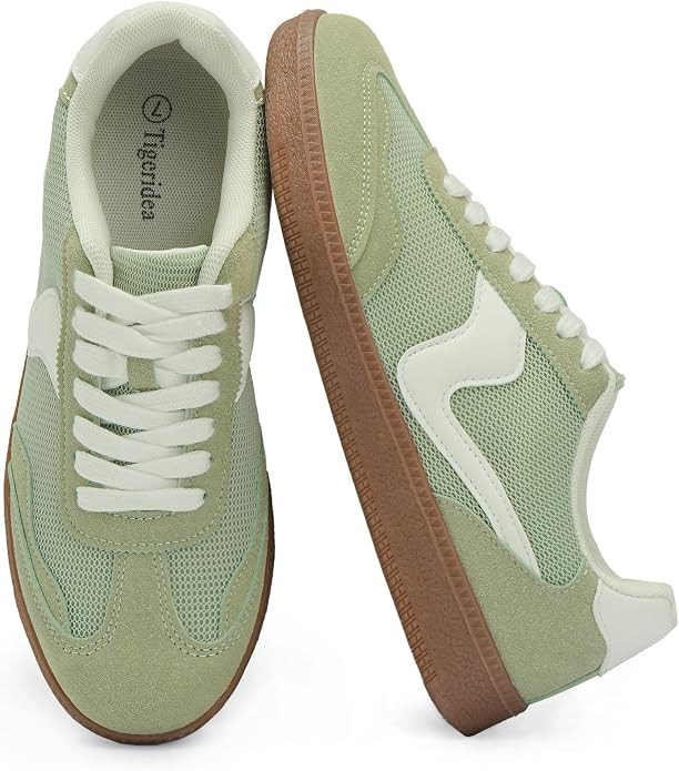 Sneakers for Women Casual Tennis Shoes | Lace up Comfortable Women's Fashion Sneakers with Cushio... | Amazon (US)