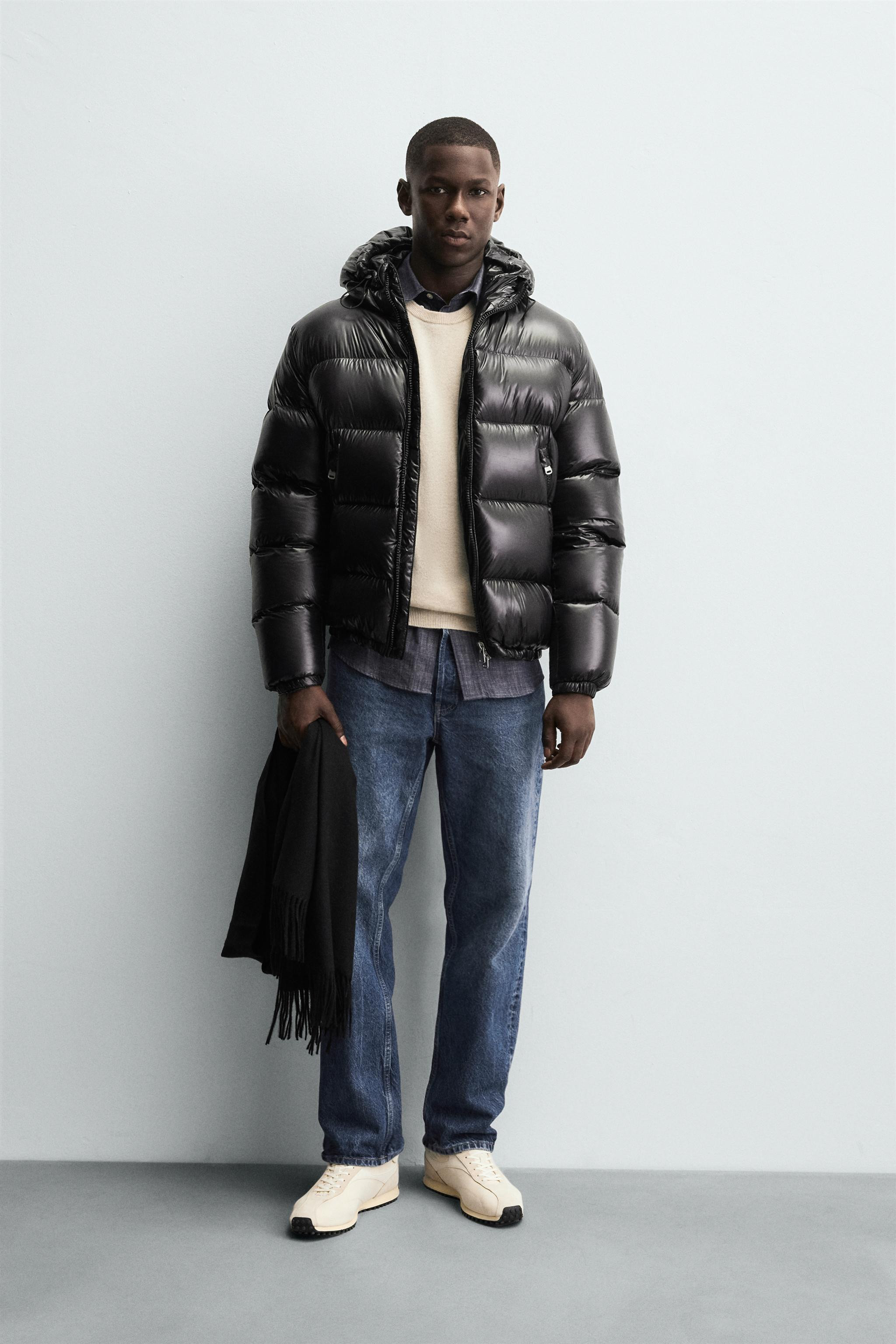 100% FEATHER WATER REPELLENT PUFFER JACKET | Zara US