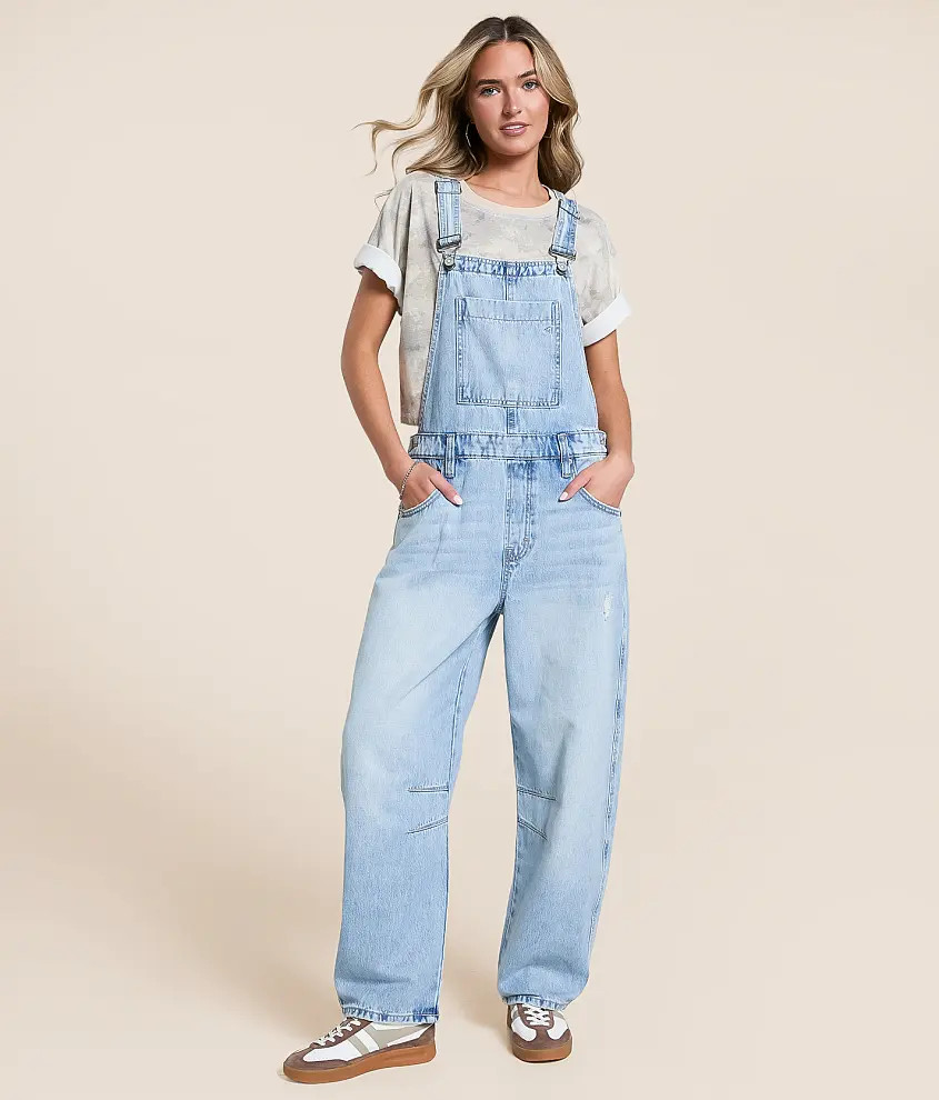 Dylan Barrel Denim Overalls | Buckle