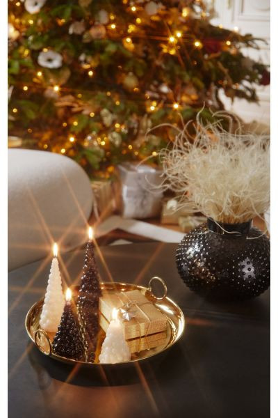 Candela a forma di albero - Nero - HOME | H&M IT | H&M (FR, IT, ES, PT, BE)