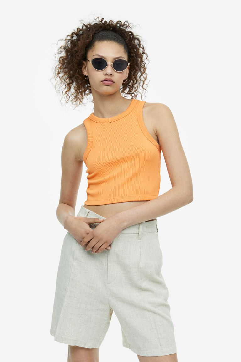 Cropped vest top | H&M (UK, MY, IN, SG, PH, TW, HK)