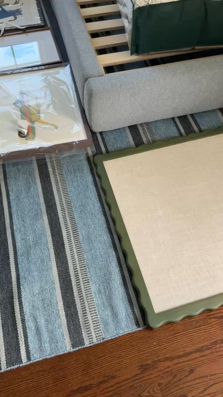 A pin board can be practical and still feel like part of the room. I love the linen center and scalloped green frame on this McGee & Co. find for keeping notes, photos, and inspiration organized without sacrificing the look of the space.

McGee and Co pin board, decorative pin board, linen bulletin board, home office organization, office decor ideas, green home decor, wall organization, designer home accessories, functional home decor, girlonthehudson

#LTKHome #LTKKids #LTKSeasonal