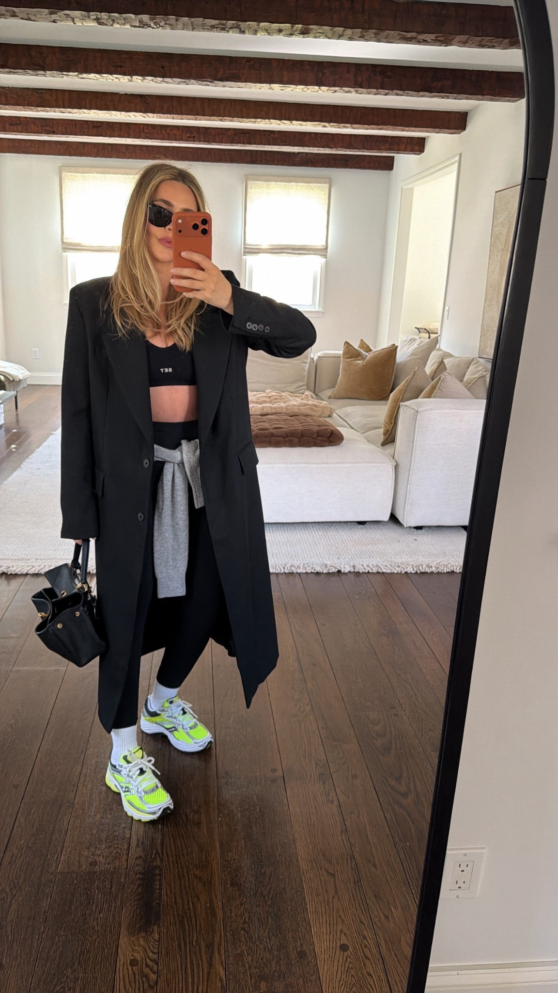 *Exact Jacket is old Zara 
Sports bra small 
Leggings small 
Sneakers tts 