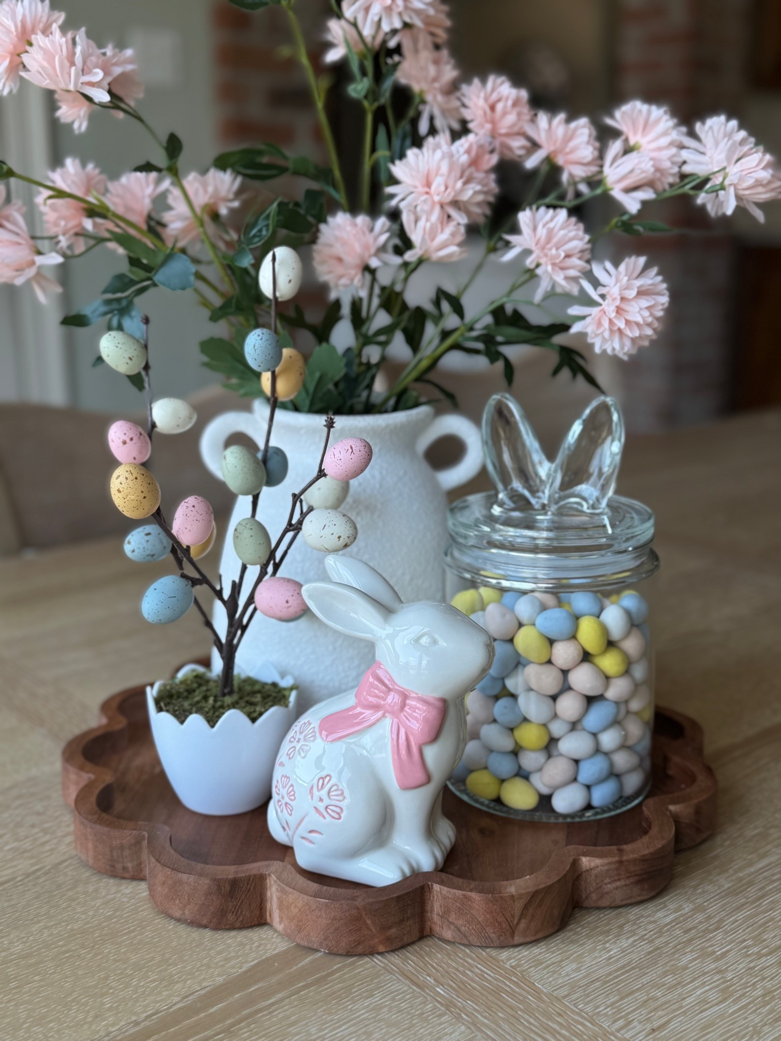 Easter centerpiece with items found in Target’s Bullseye playground. I have linked similar items I found on LTK! 

#LTKHome #LTKSeasonal