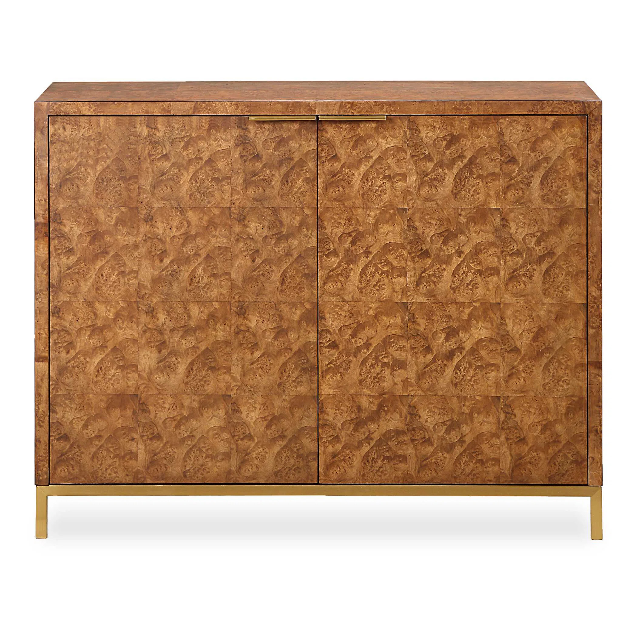 Uttermost Jethro Burl 2 Door Cabinet | Wayfair North America